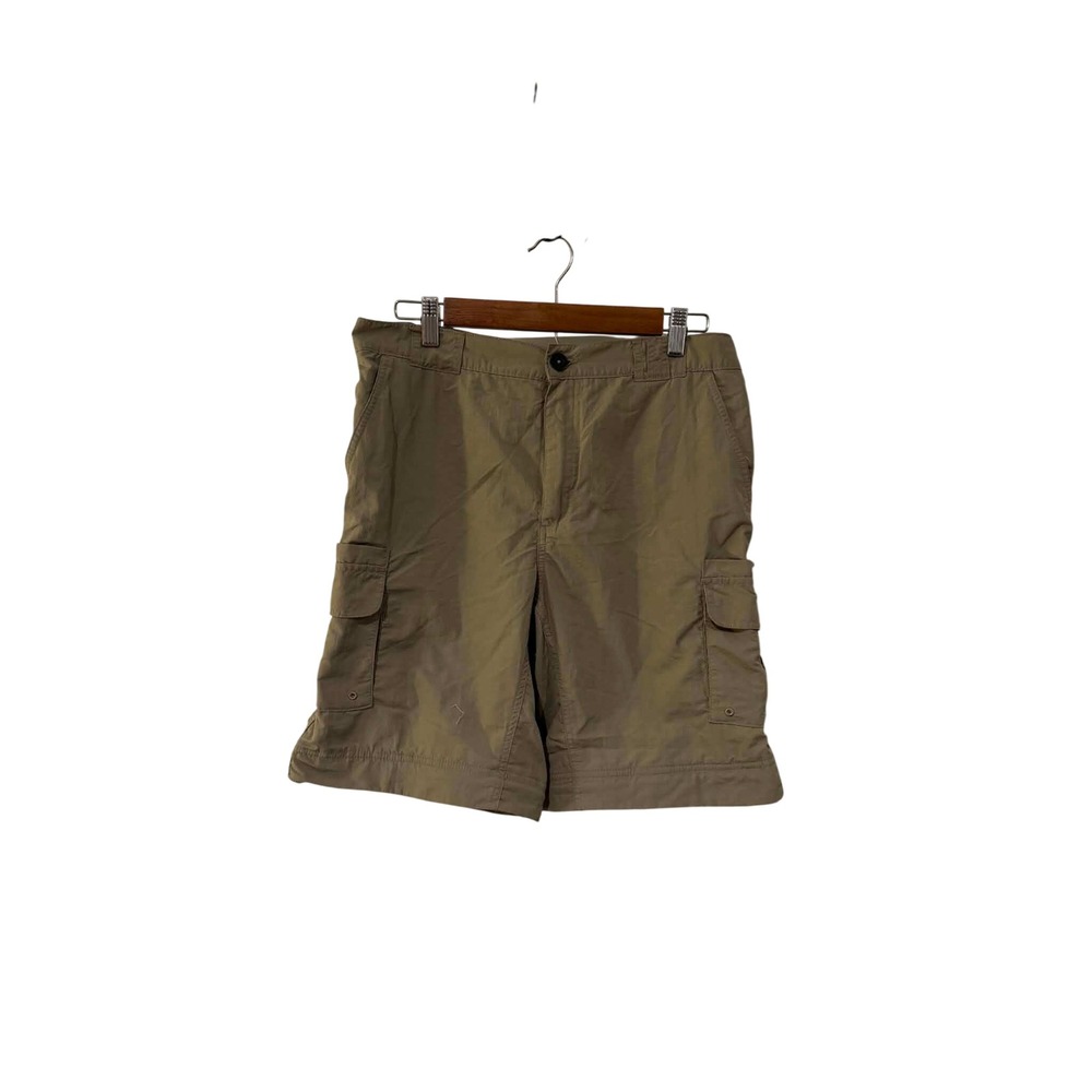 Magellan‎ Outdoors Cargo Shorts Mens S Brown Excellent Fish Gear Water Repellent